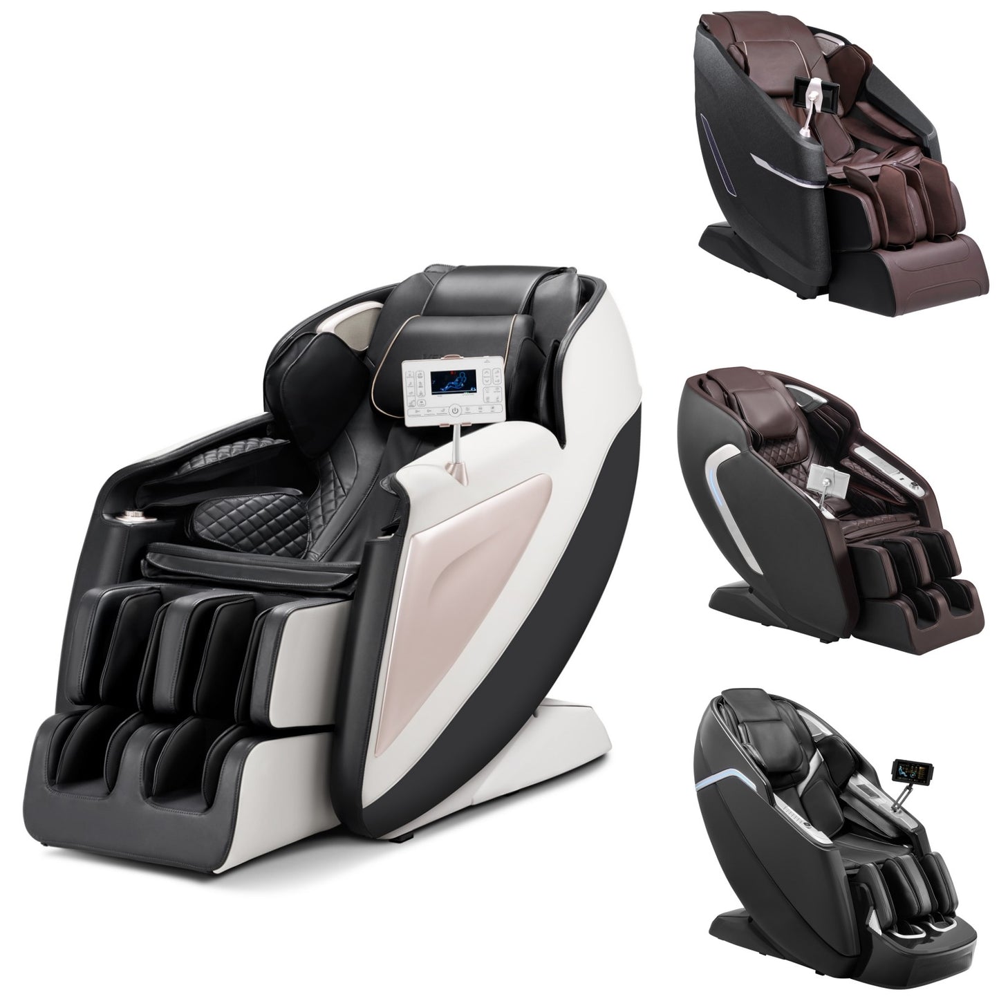 Full Body Massage Chair Zero Gravity 3D Shiatsu Recliner with Sl-Track